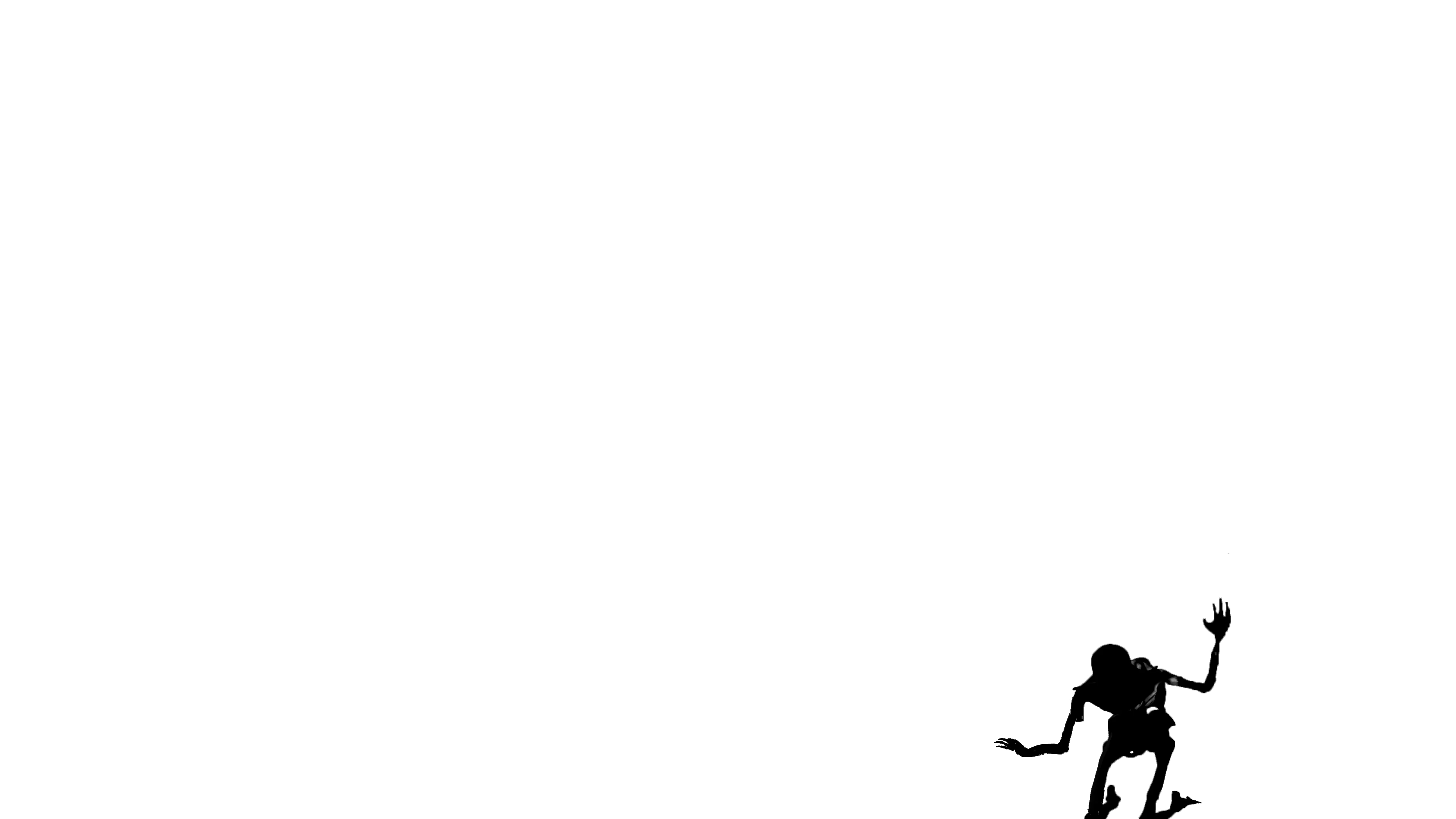 monstre devant la chaise